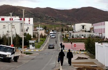Photo shows the Ashraf camp in Albania, where the MEK keeps over 2000 individuals