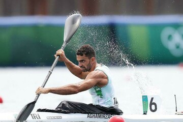 Iranian canoeist