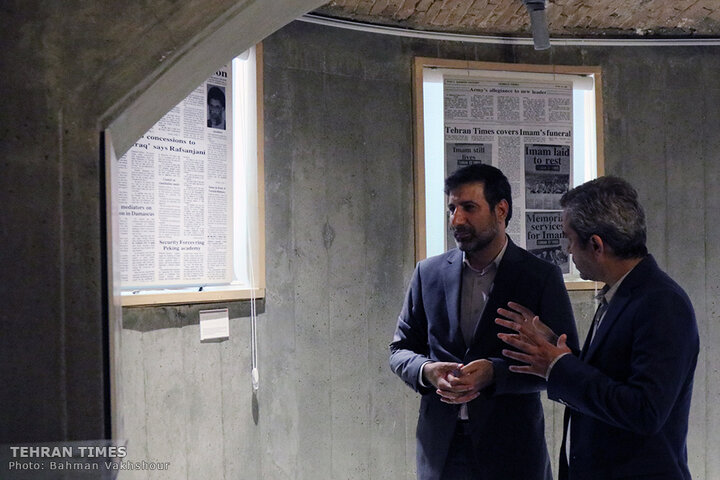 Guardian Council member tours Tehran Times anniversary exhibition
