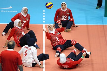 women's sitting volleyball