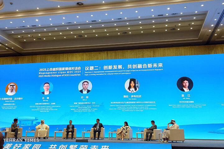 At SCO summit, Tehran Times chief condemns Western media’s complicity in Israeli crimes