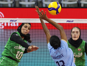 Iran’s women’s volleyball team beat Thailand in friendly