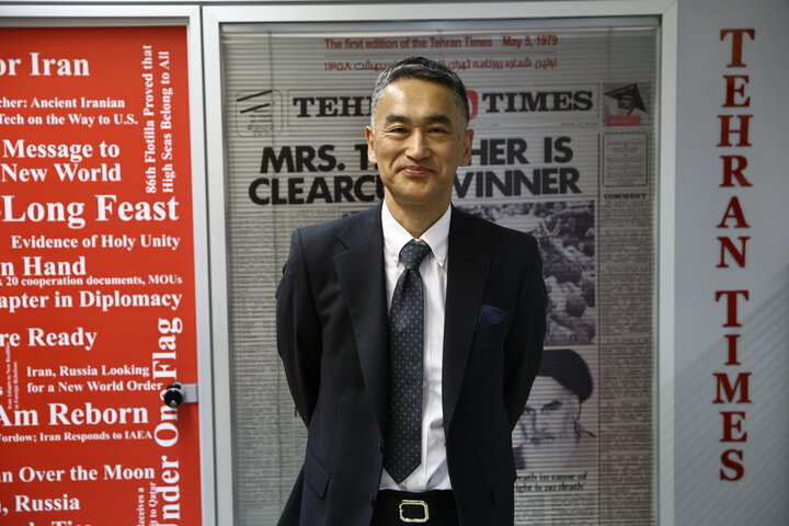 Japanese ambassador talks bilateral relations in Tehran Times visit