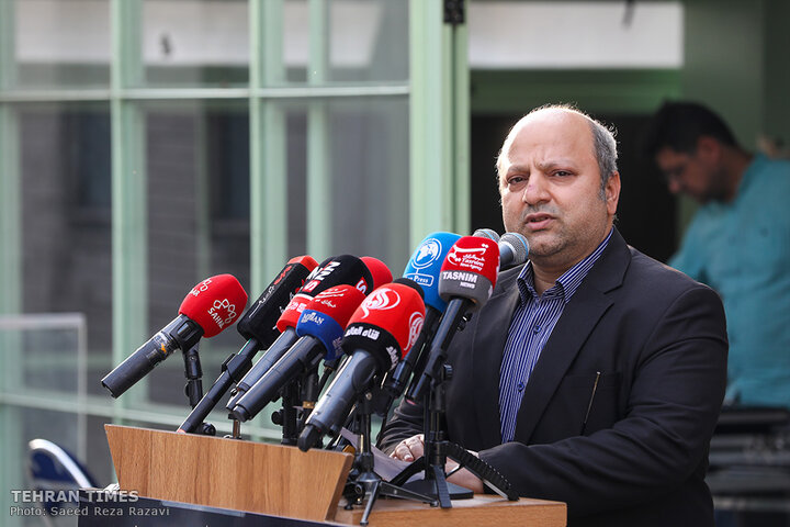 Memorial structure for Gaza martyr journalists unveiled in Tehran