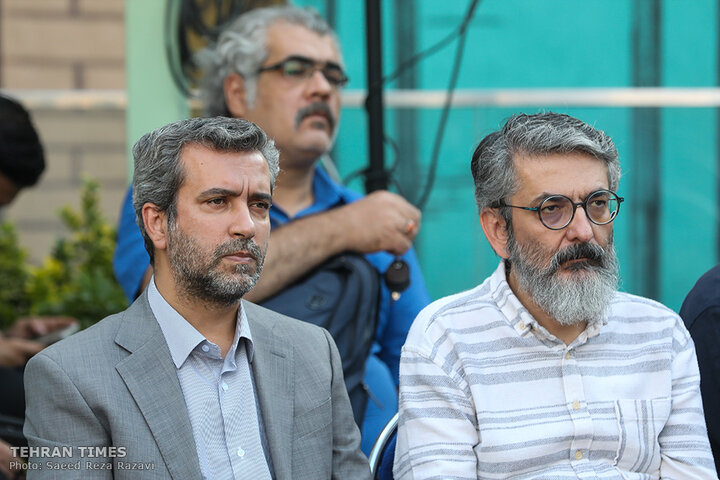 Memorial structure for Gaza martyr journalists unveiled in Tehran