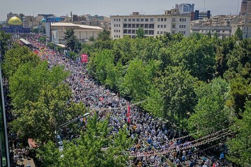 Nationwide rallies across Iran condemn Israeli aggression