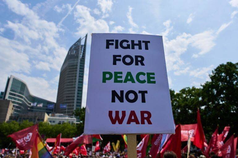 World says no to war: Global protests erupt after U.S., Israel strikes on Iran