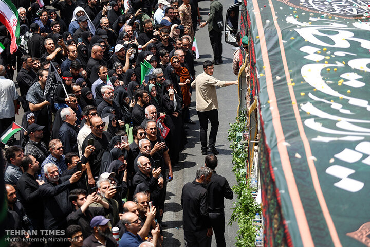 Over a million Iranians mourn fallen scientists, commanders in Tehran funeral