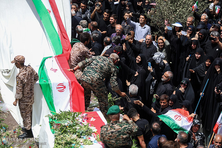 Over a million Iranians mourn fallen scientists, commanders in Tehran funeral