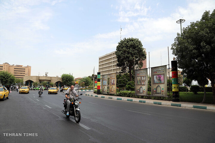 Tehran honors martyrs of Israeli airstrikes with citywide billboards