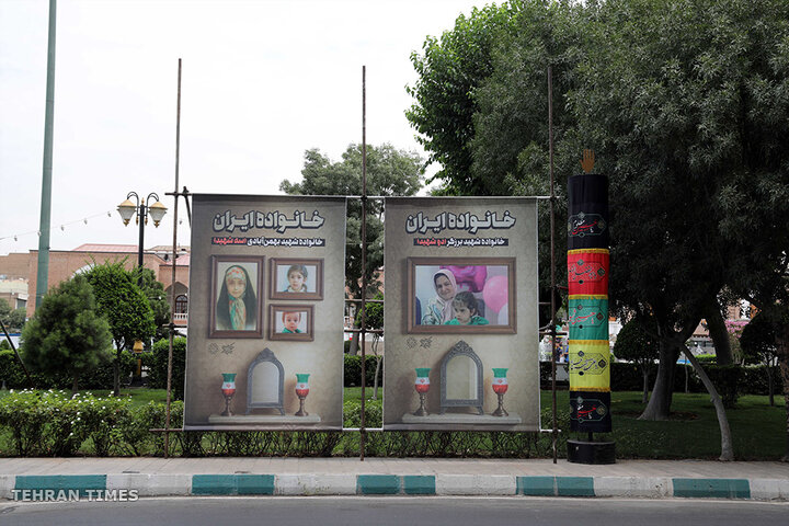Tehran honors martyrs of Israeli airstrikes with citywide billboards