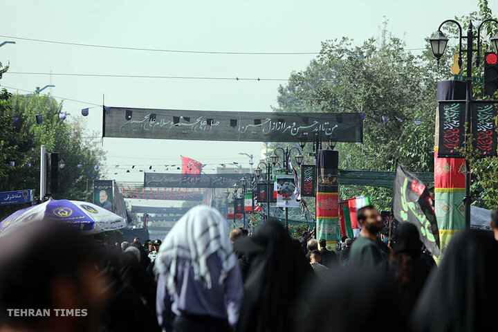 Citizens join Tehran’s commemorative Arbaeen walk