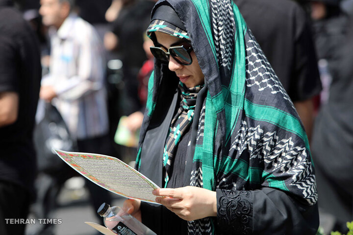 Citizens join Tehran’s commemorative Arbaeen walk