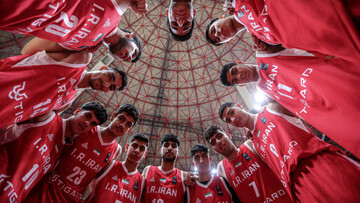 Iran U16 basketball