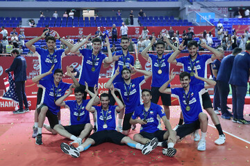 Iran U21 volleyball
