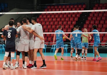 IRan-Slovenia in volleyball match