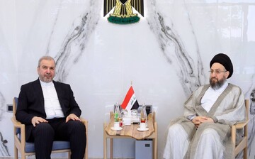 Iranian ambassador to Iraq met with Ammar al-Hakim