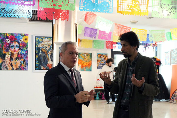 Mexican Embassy in Tehran celebrates Day of the Dead with visual arts exhibition by Iranian artists