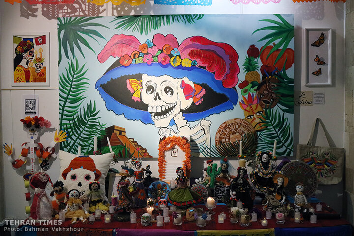 Mexican Embassy in Tehran celebrates Day of the Dead with visual arts exhibition by Iranian artists