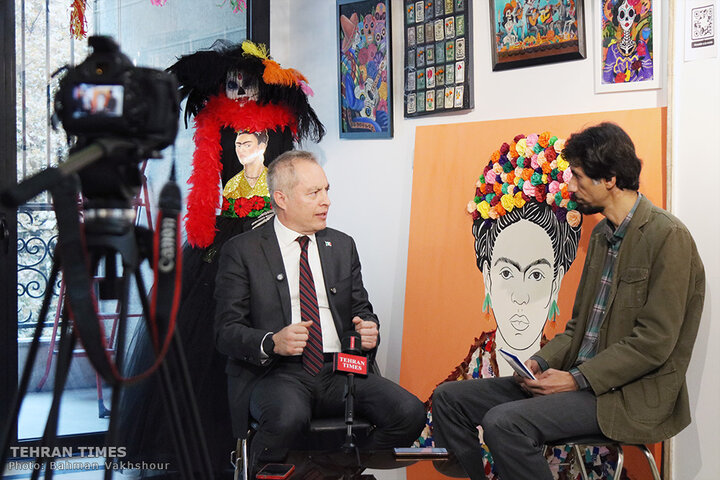 Mexican Embassy in Tehran celebrates Day of the Dead with visual arts exhibition by Iranian artists