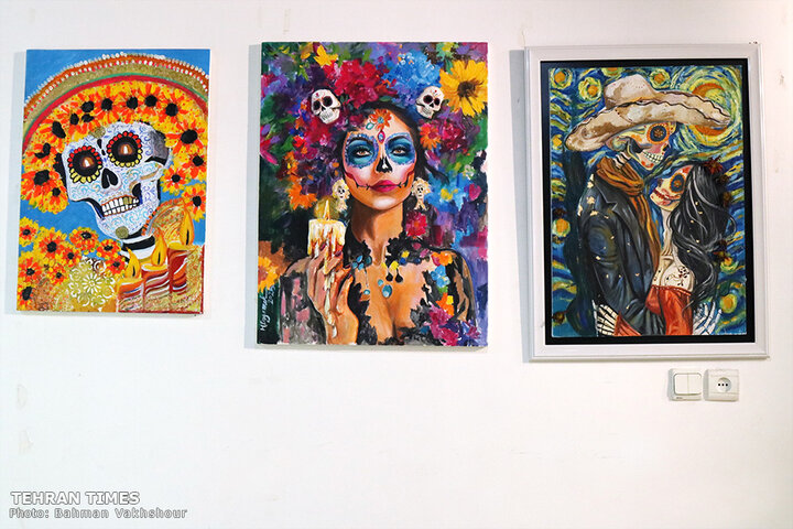 Mexican Embassy in Tehran celebrates Day of the Dead with visual arts exhibition by Iranian artists