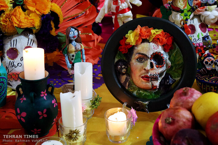 Mexican Embassy in Tehran celebrates Day of the Dead with visual arts exhibition by Iranian artists