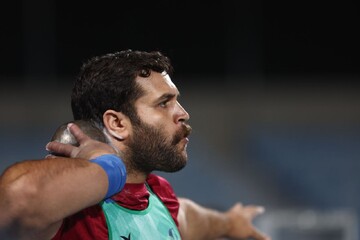 محمدرضا طیبی - پرتاب وزنه