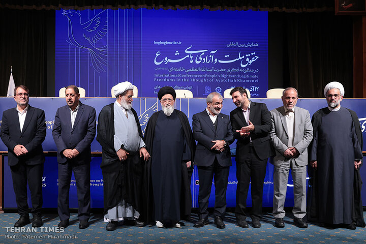 Ayatollah Khamenei’s vision of freedom and humanity discussed in intl. conference