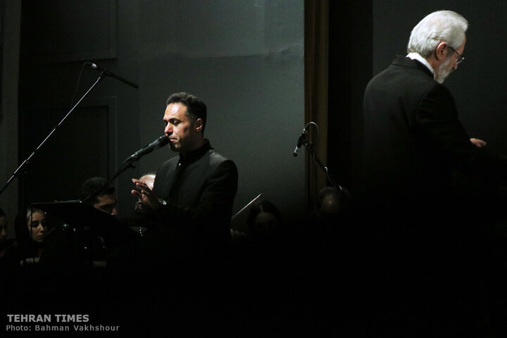 Iran National Orchestra performs at Vahdat Hall