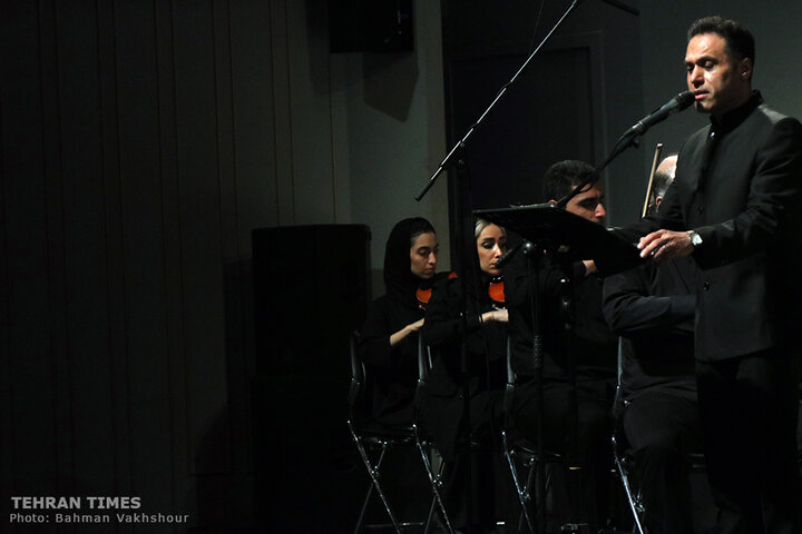 Iran National Orchestra performs at Vahdat Hall