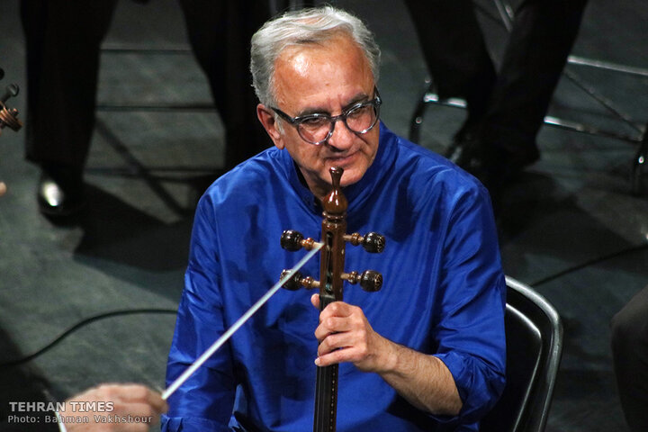 Iran National Orchestra performs at Vahdat Hall