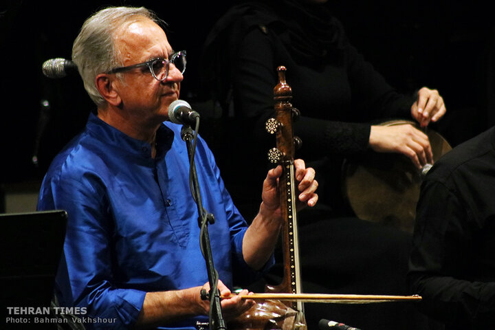 Iran National Orchestra performs at Vahdat Hall