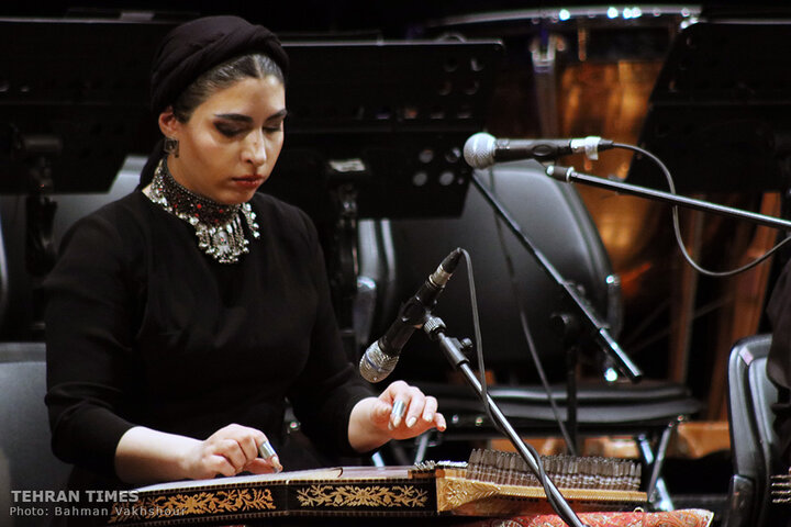 Iran National Orchestra performs at Vahdat Hall