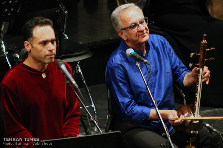 Iran National Orchestra performs at Vahdat Hall