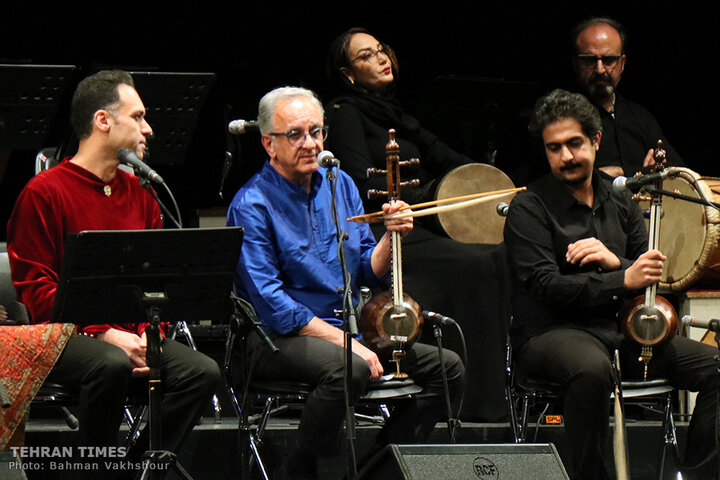 Iran National Orchestra performs at Vahdat Hall