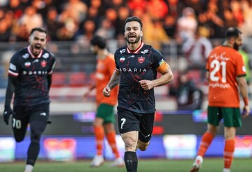 بازی تیم فوتبال مس رفسنجان و پرسپولیس