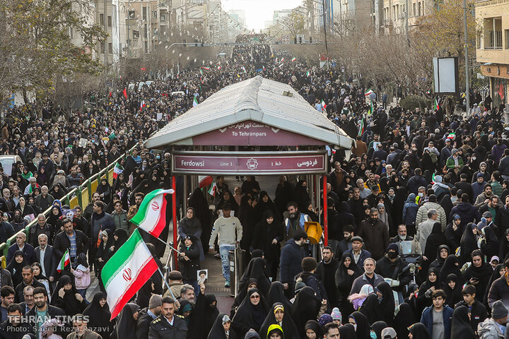 Nationwide rallies supporting the gov., denouncing riots, terror attacks