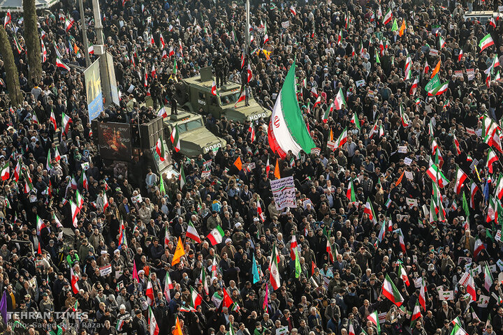 Nationwide rallies supporting the gov., denouncing riots, terror attacks