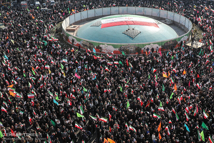 Nationwide rallies supporting the gov., denouncing riots, terror attacks