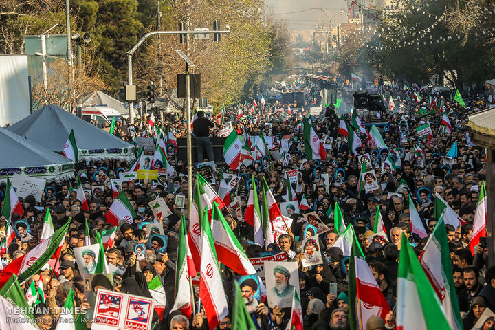 Nationwide rallies supporting the gov., denouncing riots, terror attacks