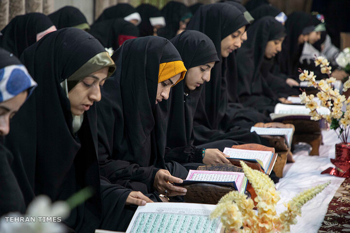 Quran recitation ceremony in kashmir