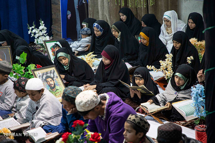 Quran recitation ceremony in kashmir