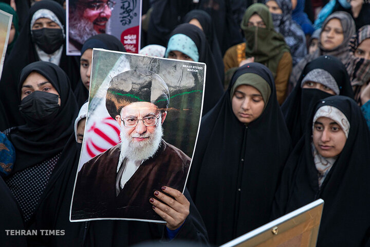 Kashmiris condemns US-Israeli aggression against Iran