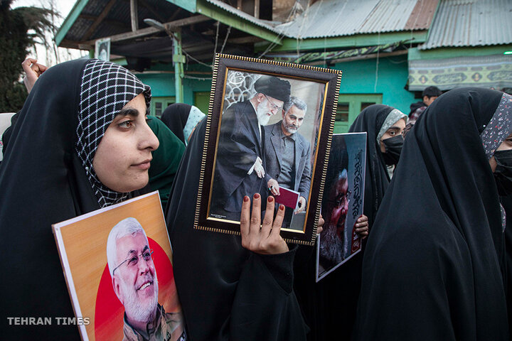 Kashmiris condemns US-Israeli aggression against Iran