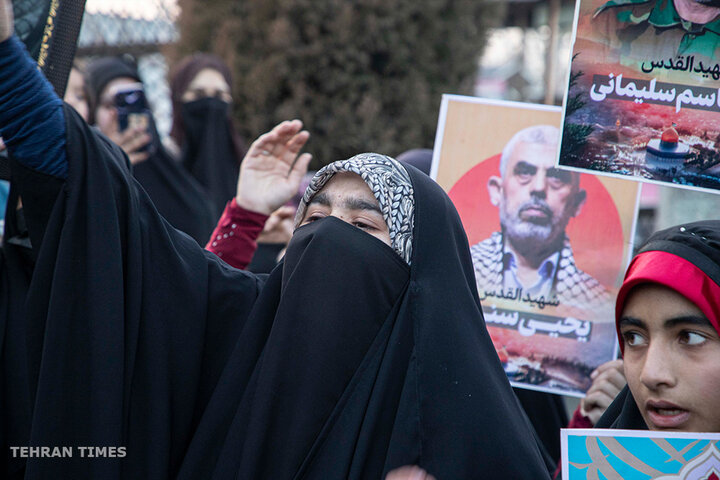 Kashmiris condemns US-Israeli aggression against Iran