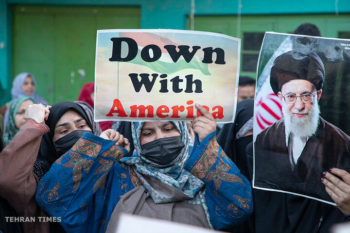 Kashmiris condemns US-Israeli aggression against Iran