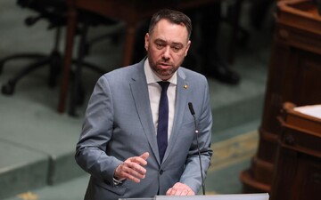 Belgian Foreign Minister Maxime Prevot