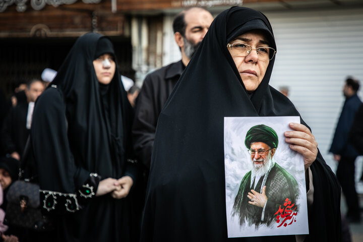 Mass funeral in Tehran honors commanders and civilians martyred at start of war