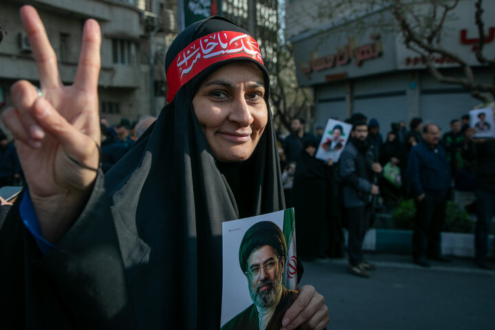 Mass funeral in Tehran honors commanders and civilians martyred at start of war