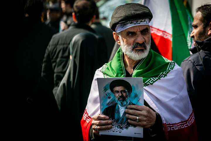 Mass funeral in Tehran honors commanders and civilians martyred at start of war